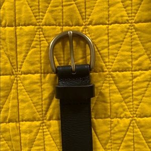 Madewell Black Leather Belt